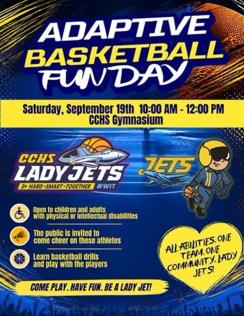 CCHS Hosts Adaptive Basketball Fun Day Saturday, Sept. 19, 2026
