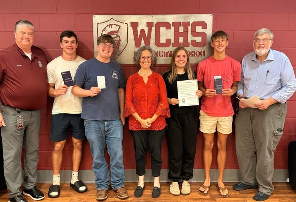 WCHS marks Constitution Week with schoolwide lesson