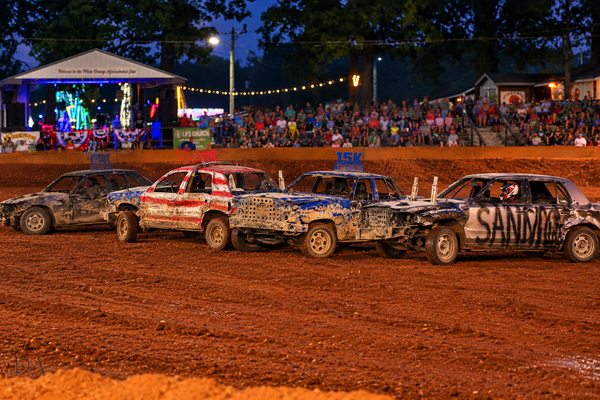PHOTOS: Crashes and crowds fill Friday night