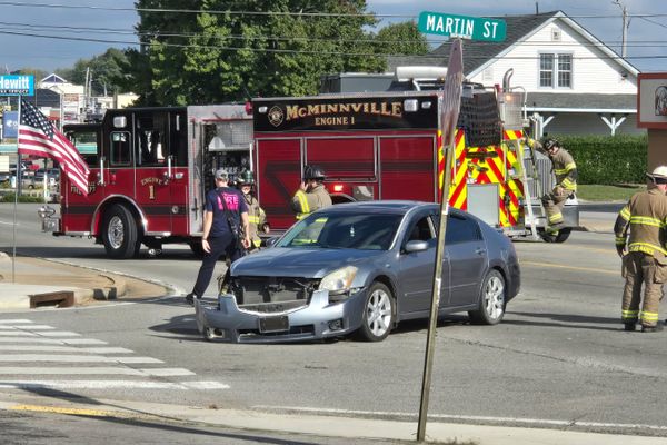 Morning wreck on Chancery totals Nissan, leads to multiple violations