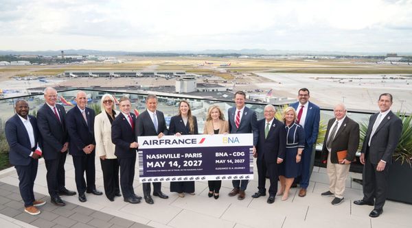 Nashville International Airport® and Air France Celebrate the Official Announcement of New Nonstop Paris Service