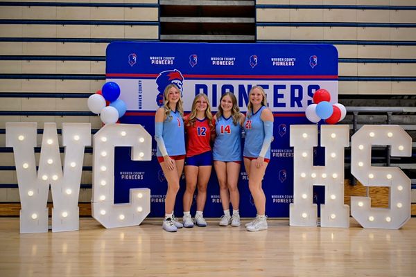 Lady Pioneers sweep Cannon on Senior Night