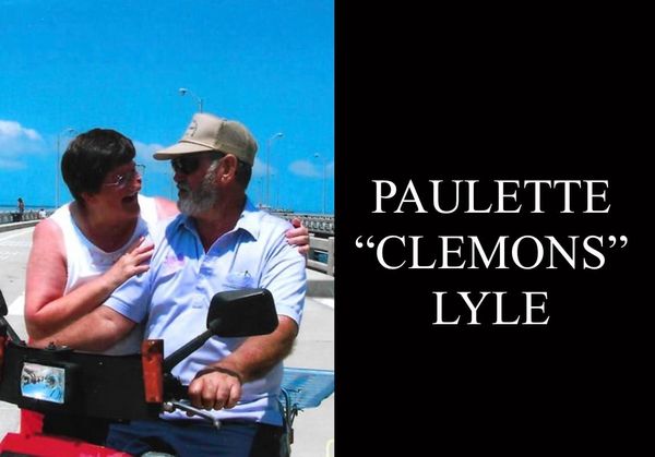 Paulette “Clemons” Lyle, 80
