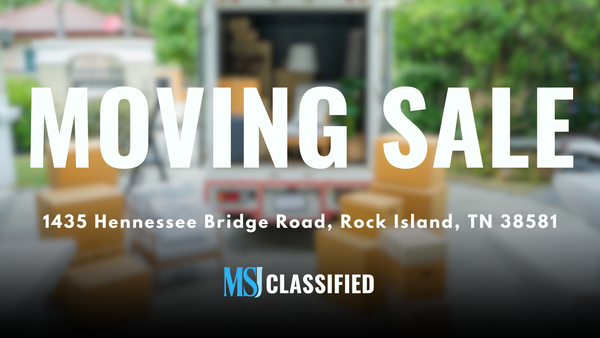 MOVING SALE