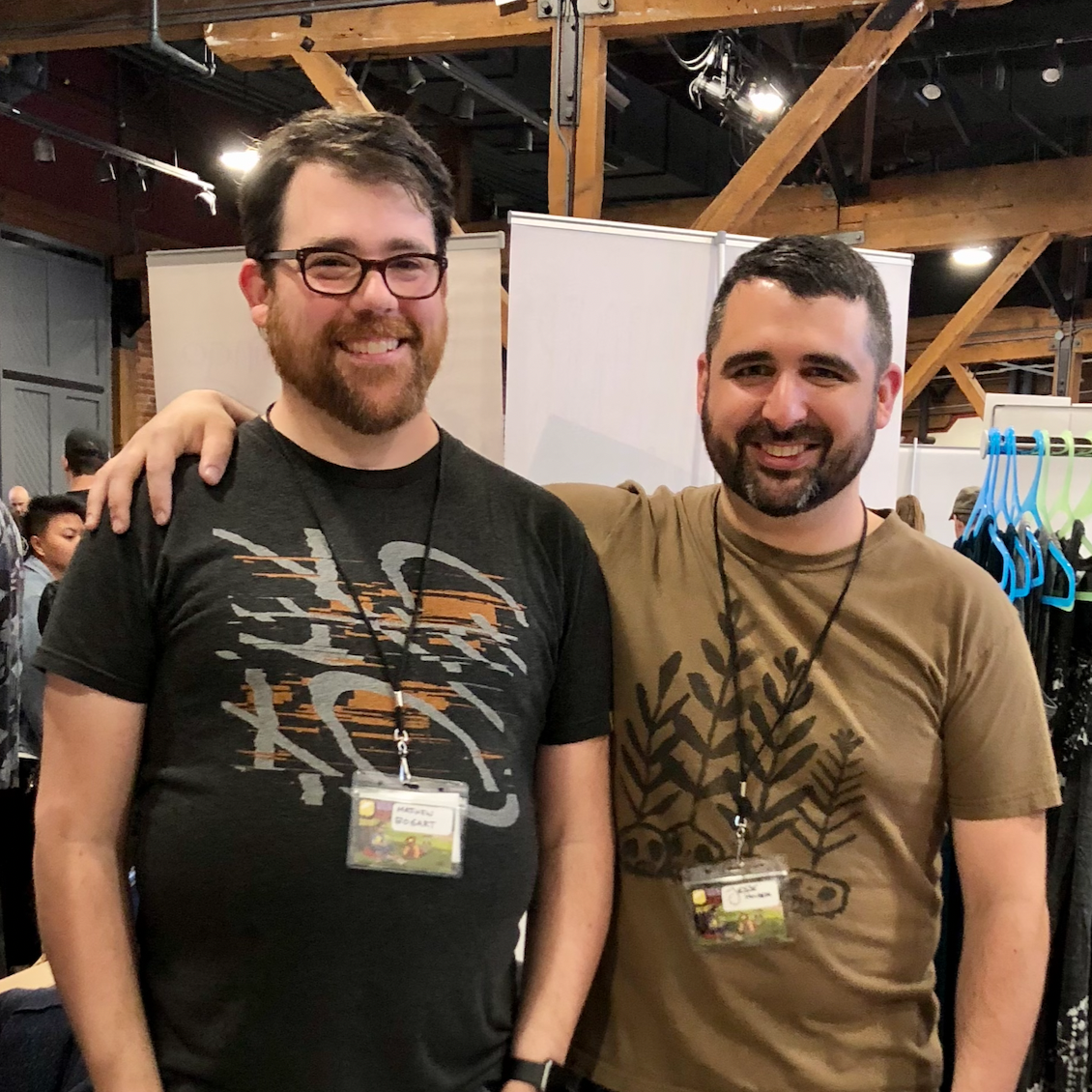 Incredible Doom creators at Medford Barnes and Noble