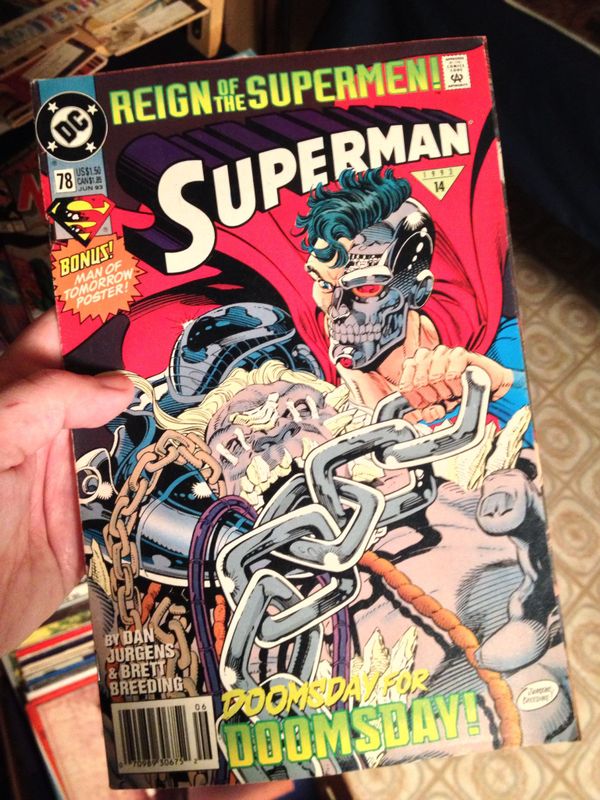 20 years ago, I went to the doctor, and Superman died.