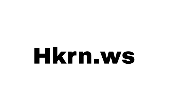 Introducing Hkrn.ws