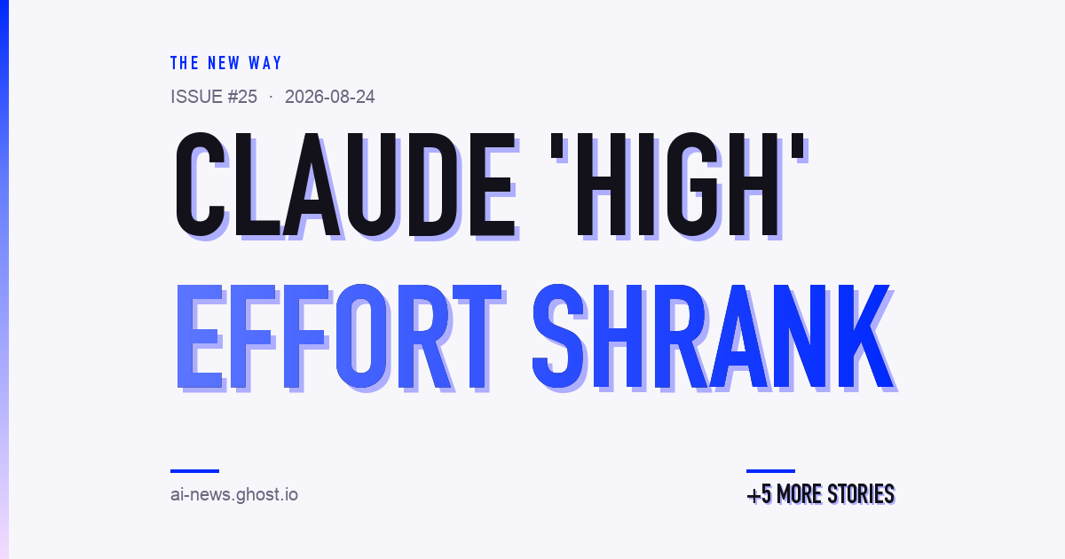 Anthropic's unannounced test shrank Claude Code's 'high' effort to 'low'