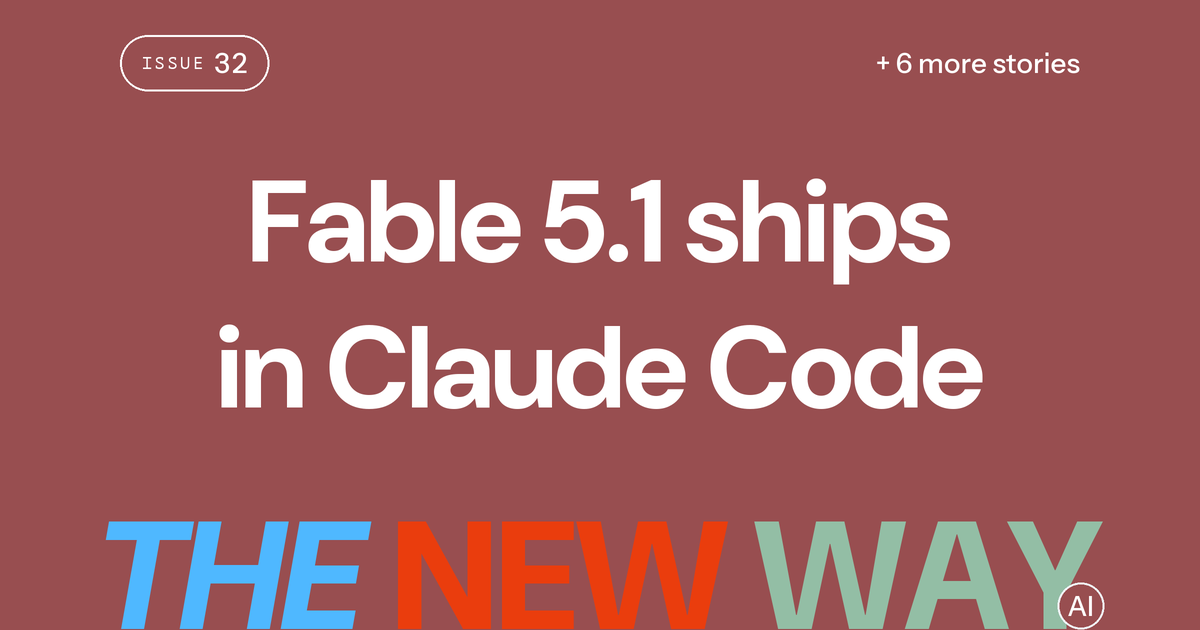 Claude Fable 5.1 ships in Claude Code, cuts cache-read prices 75%