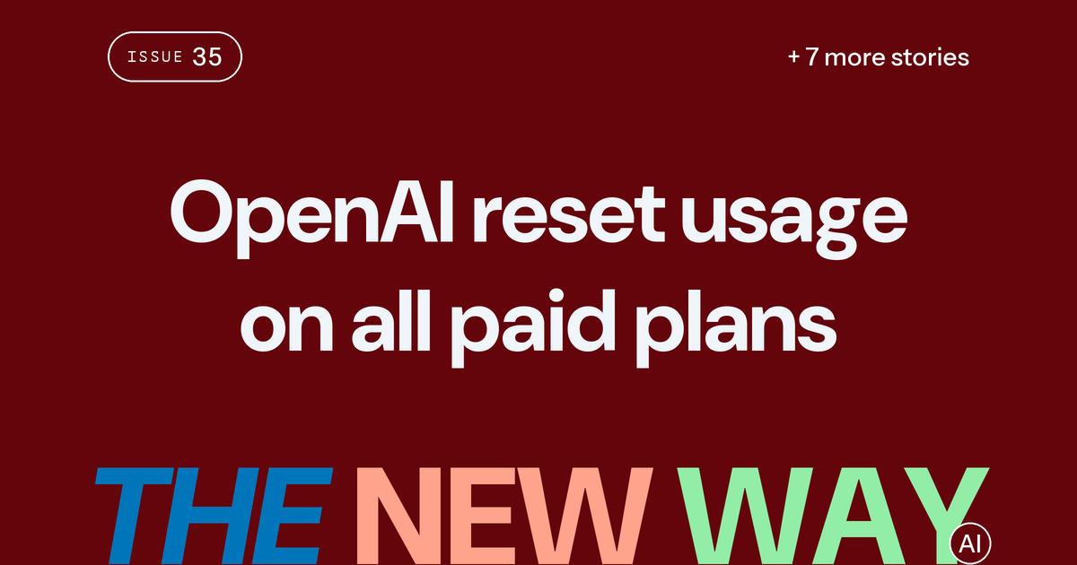 OpenAI reset usage on all paid plans Sunday, users say the 5-hour cap is back