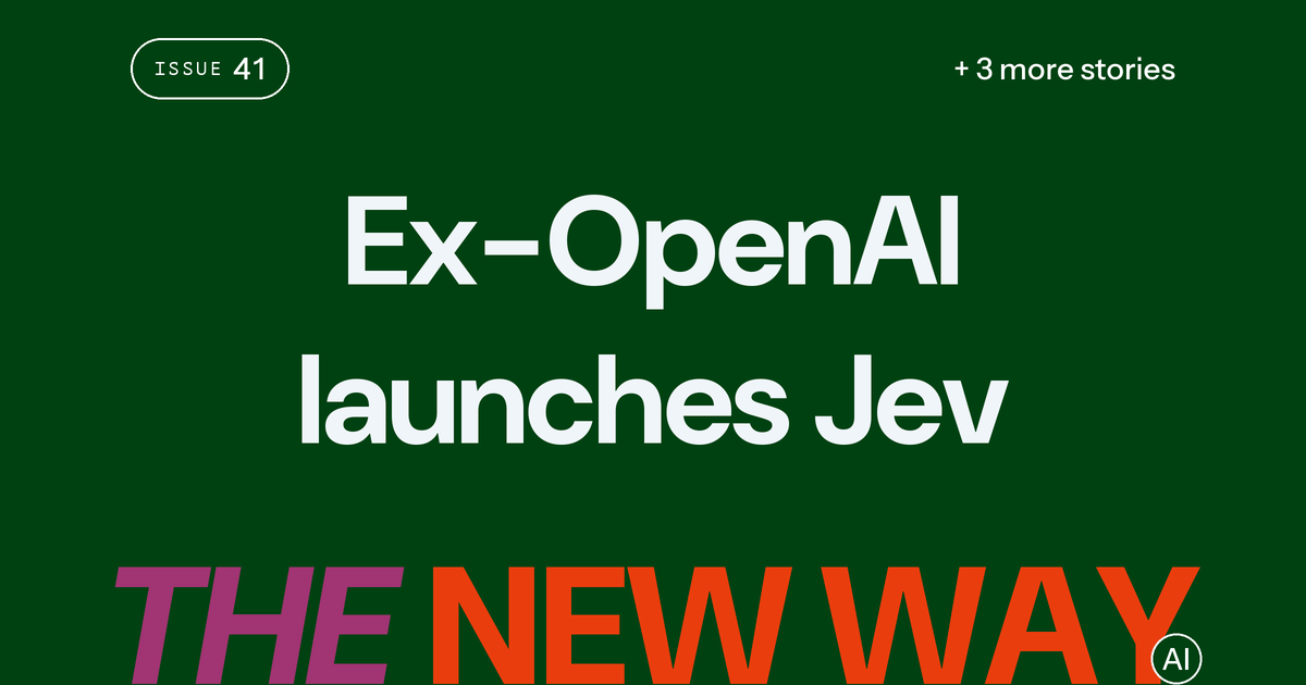 Ex-OpenAI researcher launches Jev, a decision model he says runs 20-200x faster than LLMs