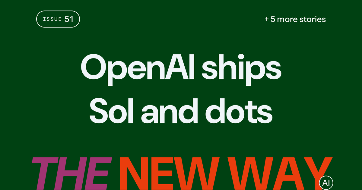 OpenAI ships GPT-6.1 Sol and dots, its always-on agents