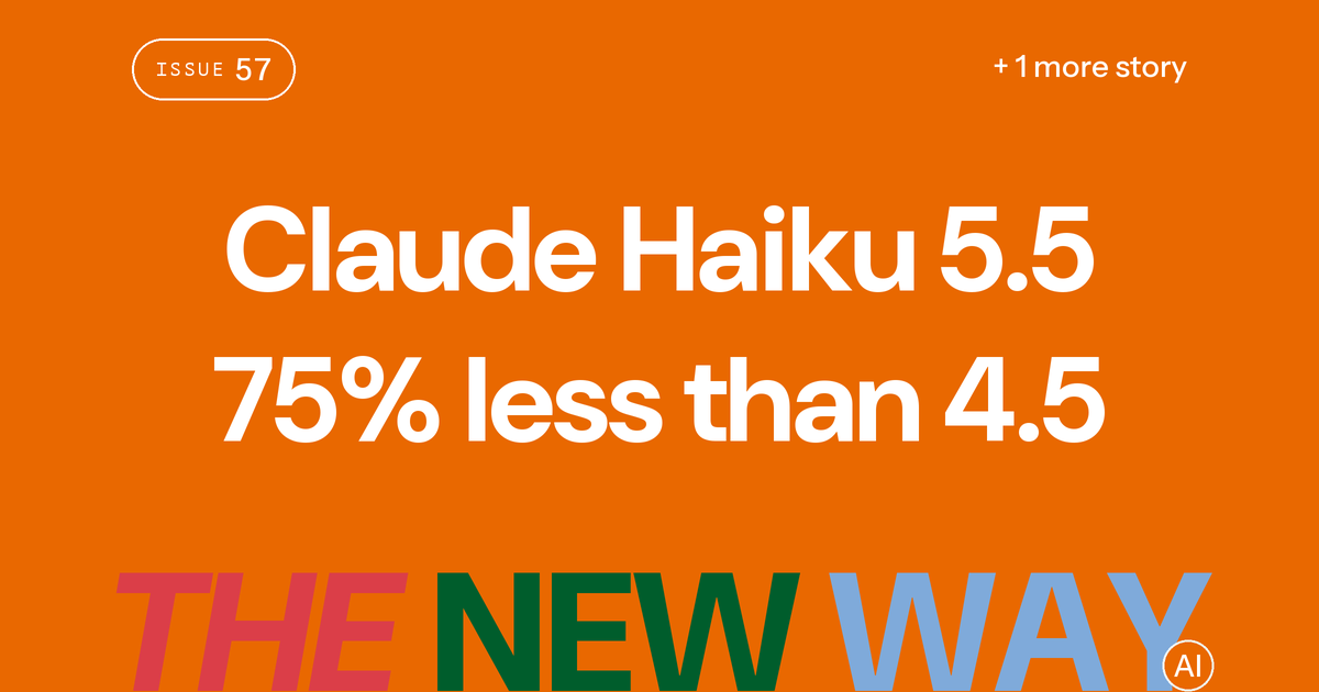 Anthropic ships Claude Haiku 5.5, says it costs about 75% less to run than Haiku 4.5