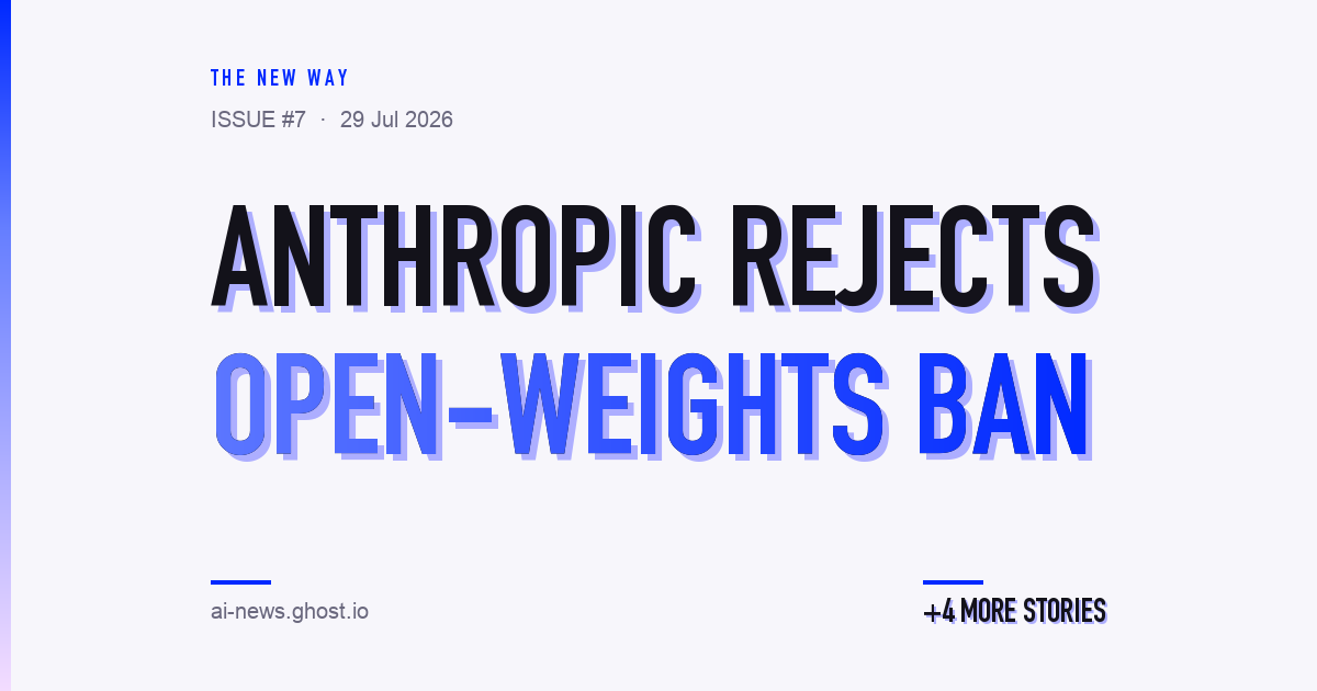 Anthropic rejects an open-weights ban — r/LocalLLaMA reads its testing mandate as one