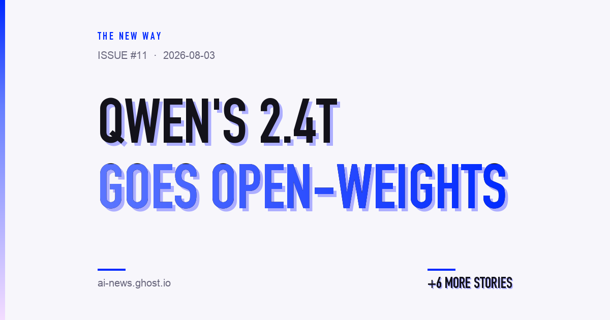 Qwen's 2.4T flagship goes open-weights next week — and DeepSeek codes at 3 cents a test