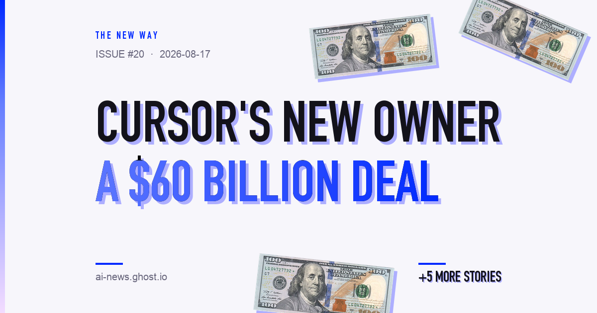 Cursor's new owner is Musk's AI company — a $60 billion deal