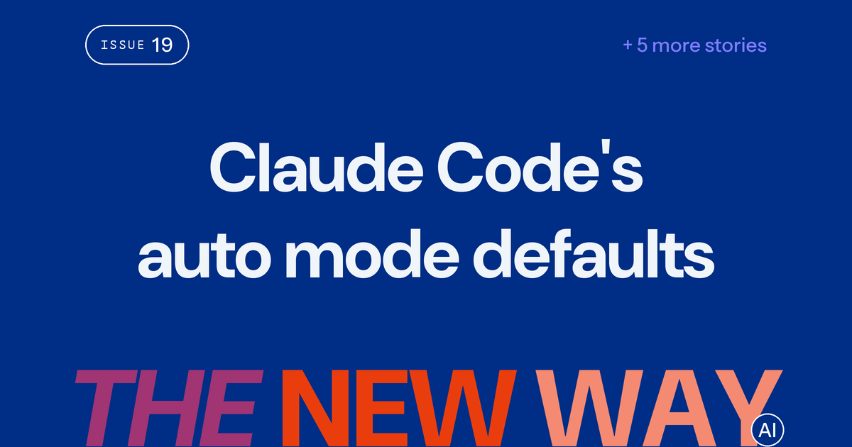 Claude Code's auto mode defaults on today — a bypass already beat it