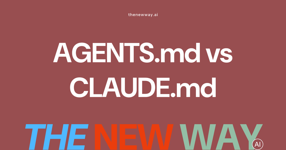 AGENTS.md vs CLAUDE.md: which file each AI coding tool reads