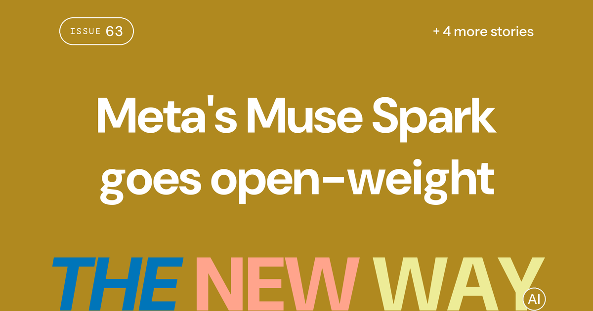 Meta's Muse Spark goes open-weight as Muse Spark Open, an 816B-parameter model Meta says is the most capable from the US