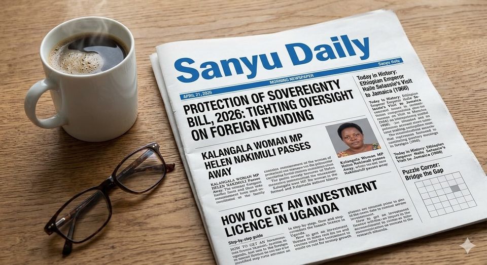 The Sanyu Daily |Tuesday, April 21, 2026