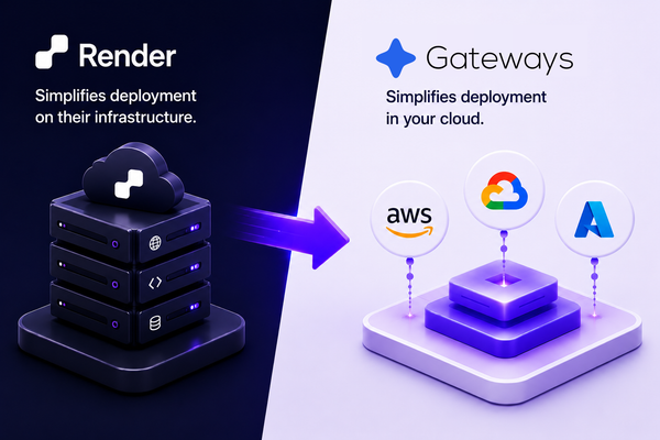 Render vs Gateways: The Difference Between Managed Hosting and Owning Your Cloud