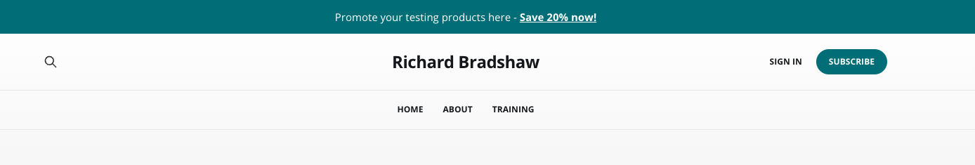 An example banner image