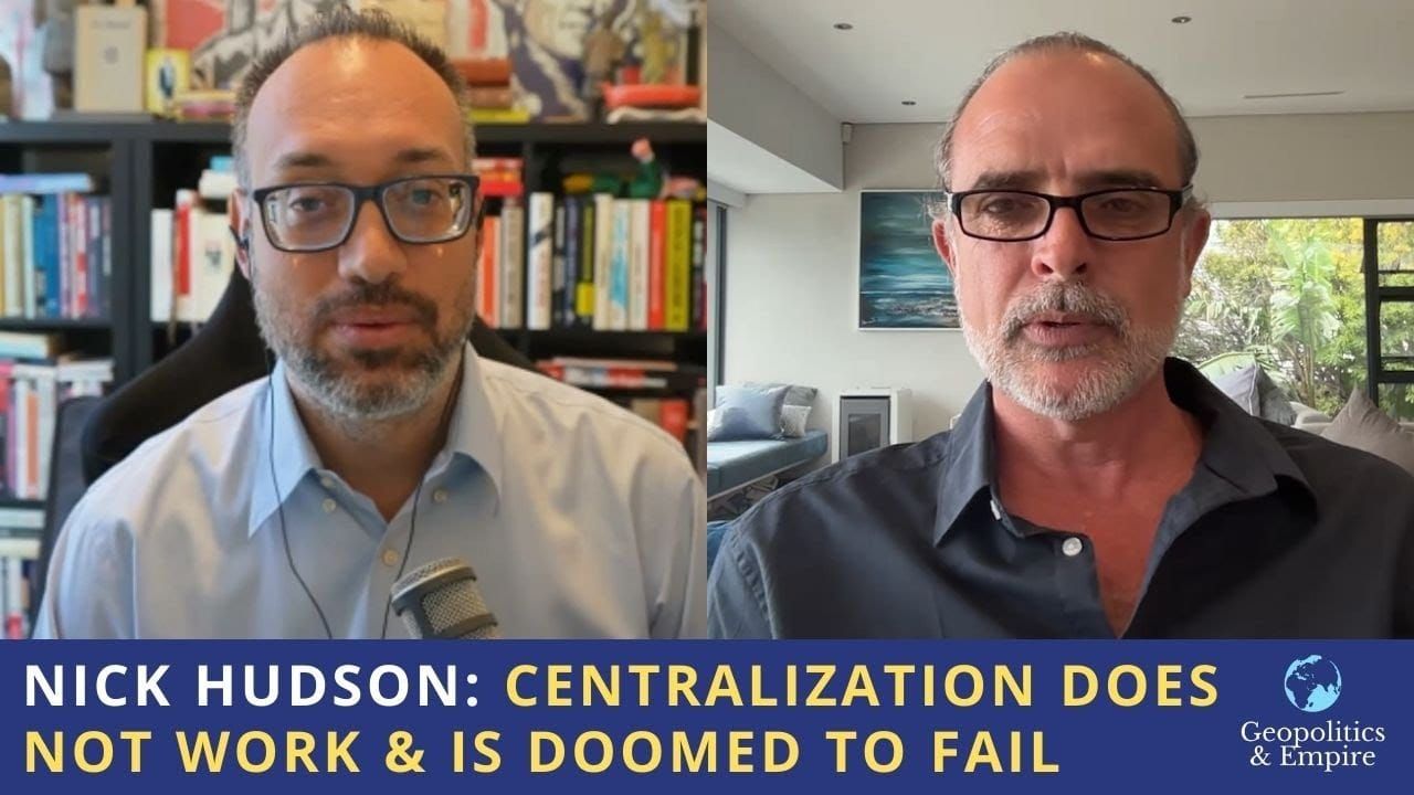 Nick Hudson: Centralization Is Doomed To Failure