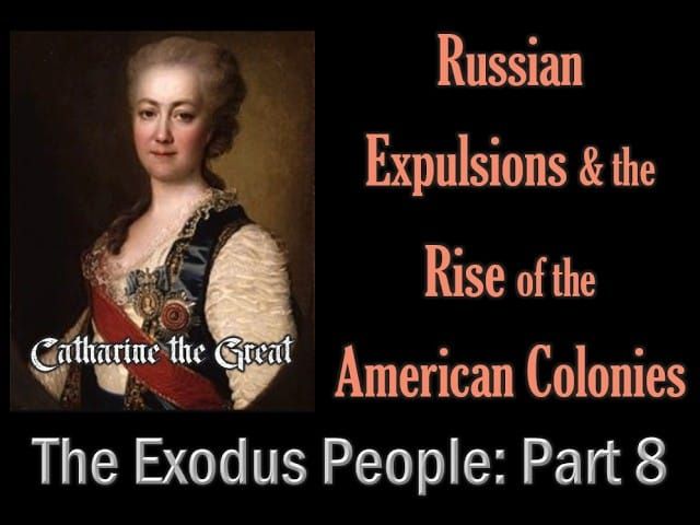 Exodus people 8 - 1700 to 1763