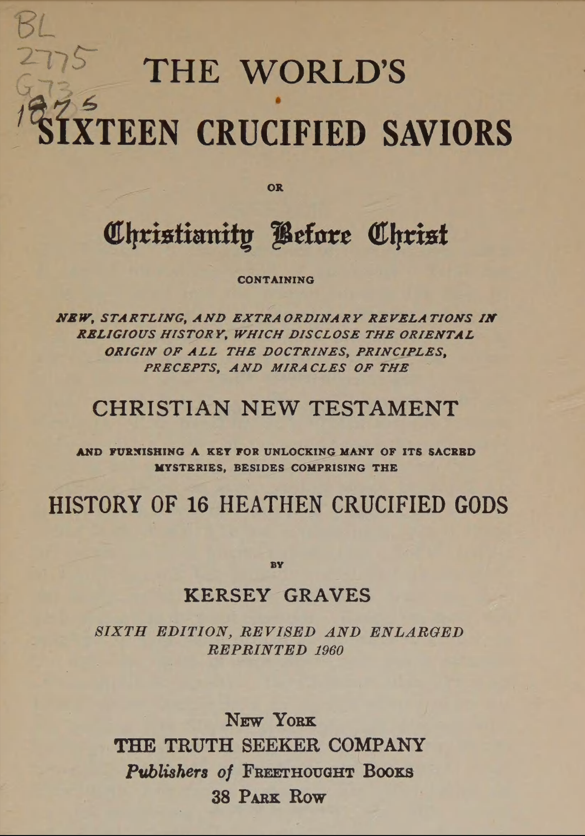 Sixteen Cruficied Saviours