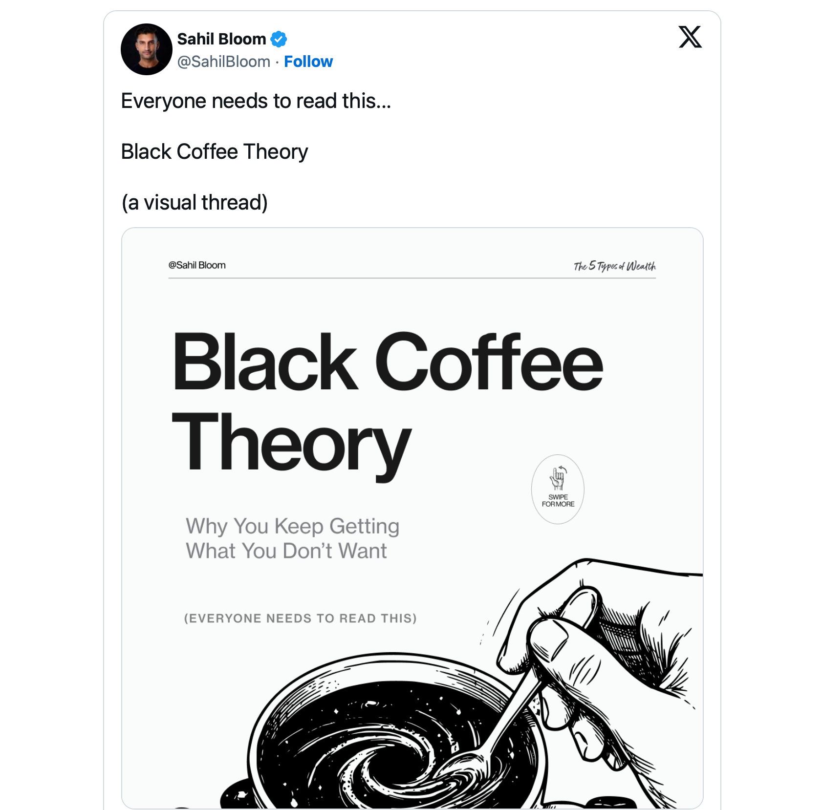 Black Coffee theory