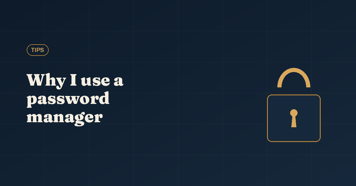 Why I set nearly everyone up with a password manager