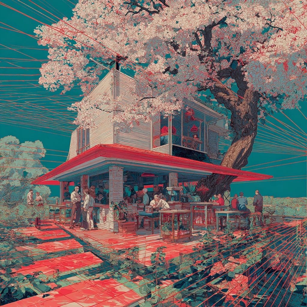 Habermas and his coffeehouses ⊗ The case for radical solar optimism