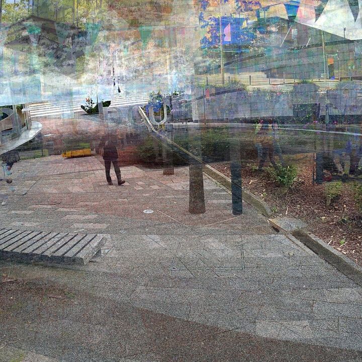 A video photocomposite capturing sensory experiences, by Stuart Neilsen, Cork, Ireland.