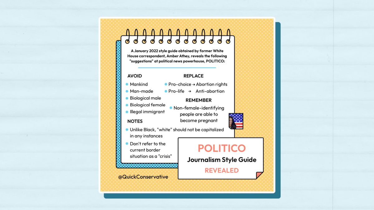 Politico: Journalism Rules Revealed