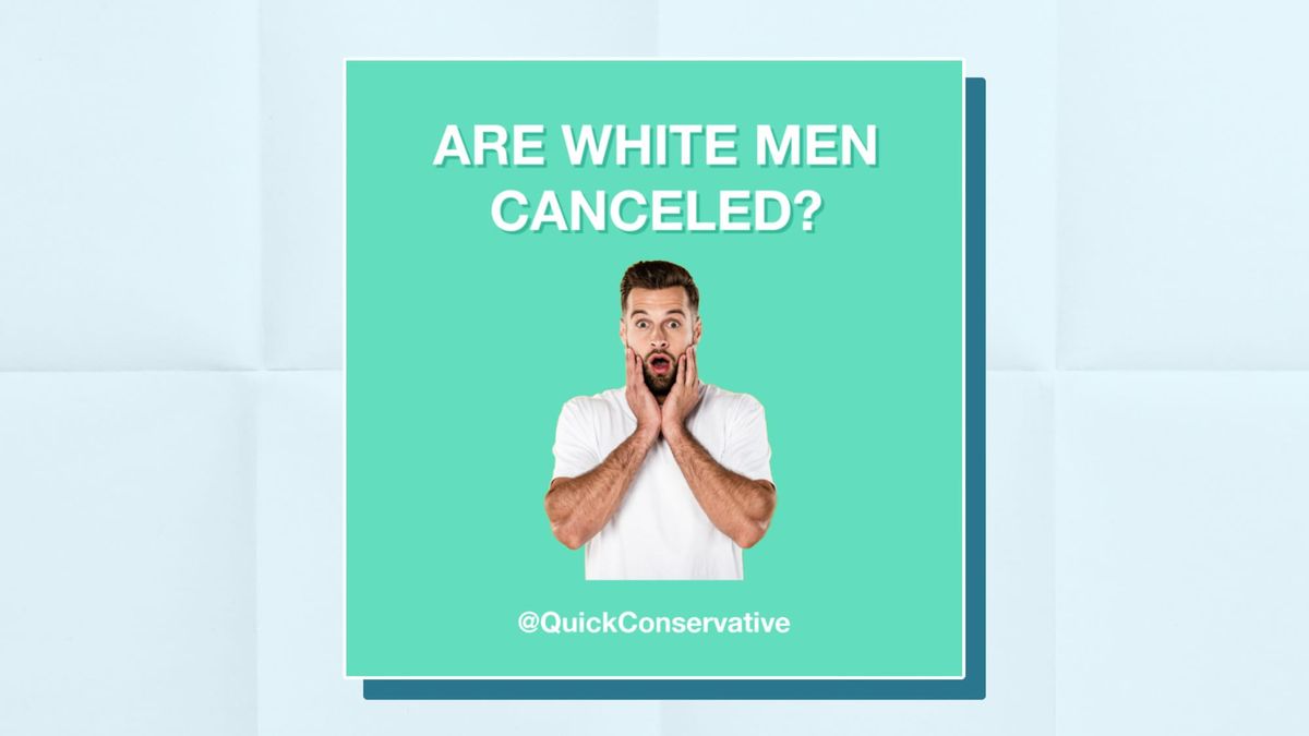 Are White Men Canceled?