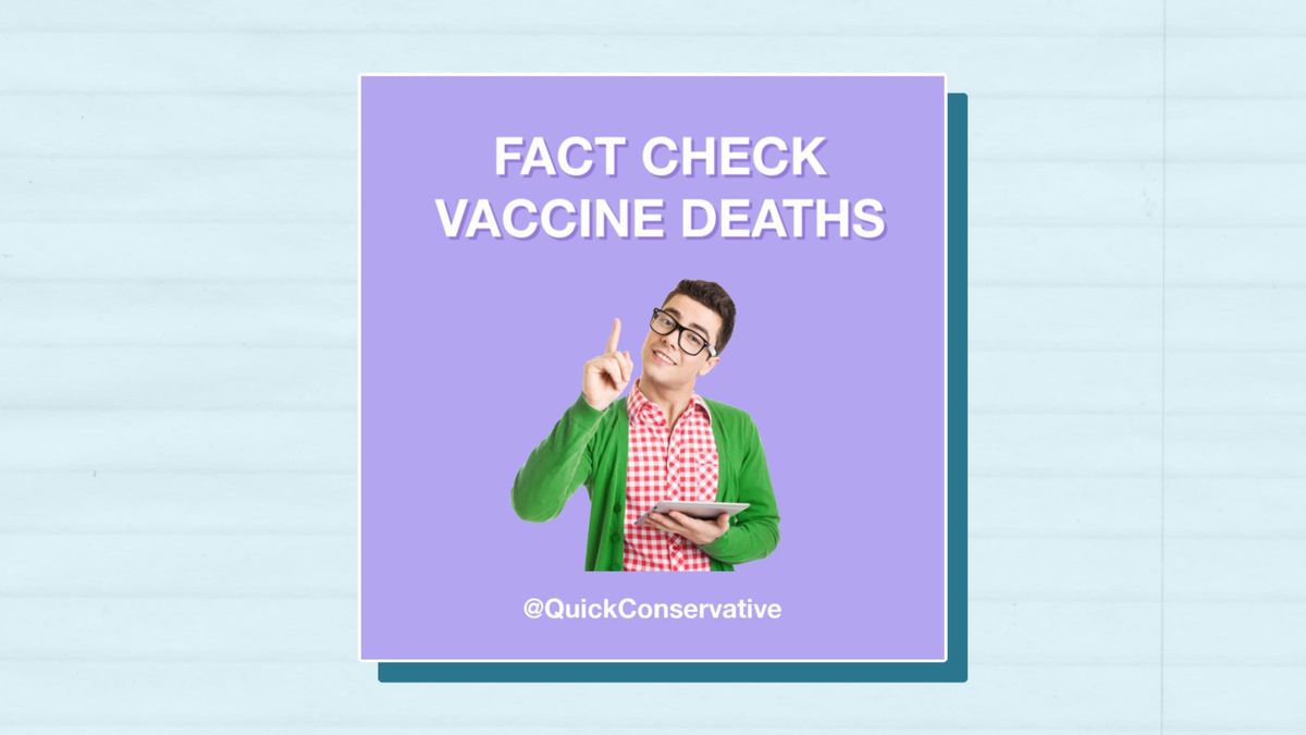 Fact Check: Vaccine Deaths
