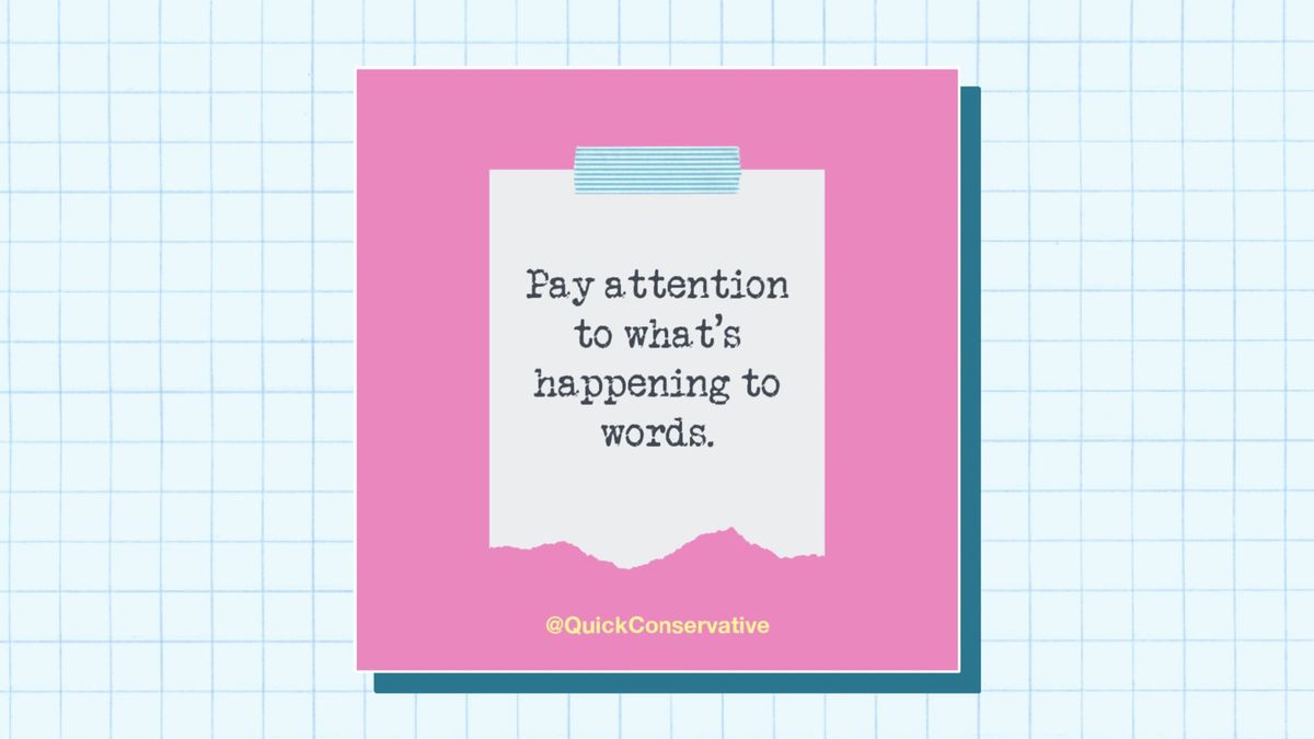 Pay Attention to What's Happening to Words