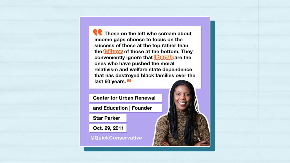 Star Parker: Liberal Policies Are Destroying Black Families