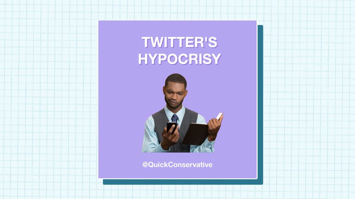 Twitter's Hypocrisy