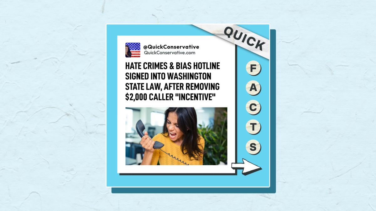 Washington Hate Crimes Hotline