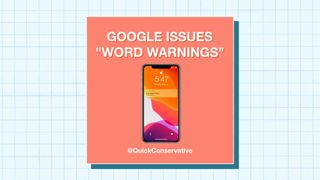Google Issues "Word Warnings"