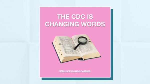 The CDC Is Changing Words