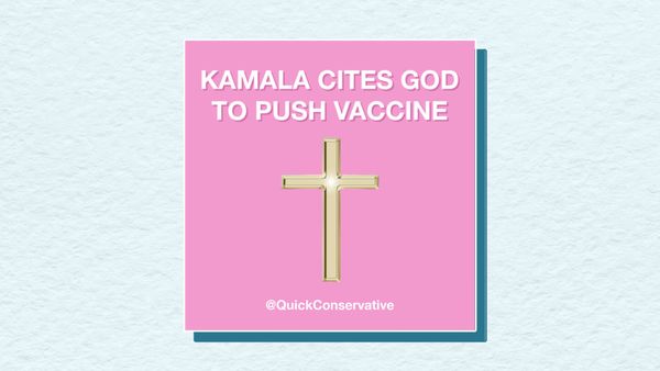 Kamala Cites Bible to Push Vaccine
