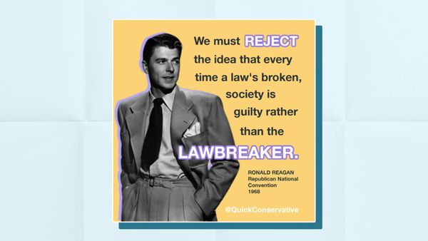 Ronald Reagan: Lawbreaker Quote