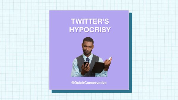 Twitter's Hypocrisy