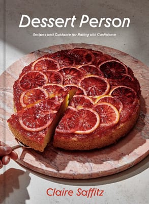 Dessert Person cookbook cover by Claire Saffitz