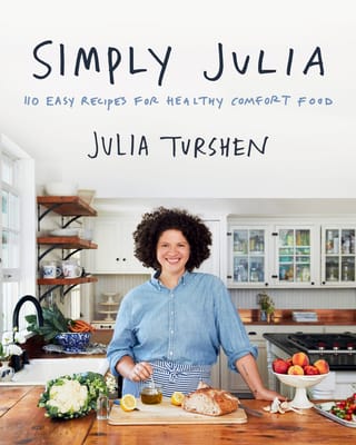 Simply Julia cookbook cover by Julia Turshen