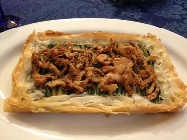 Make-Ahead Green Bean Casserole That Stays Crisp on Top