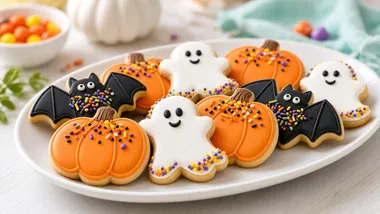 Halloween School-Party Cookies From a Tube or Pantry Dough