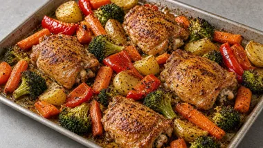 Sheet-Pan Dinner From What You Have (Budget, Few Ingredients)